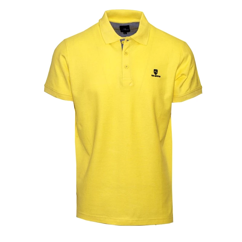 VAN HIPSTER 71480-15 Ανδρικό Polo πικέ - Κίτρινο-Κίτρινο