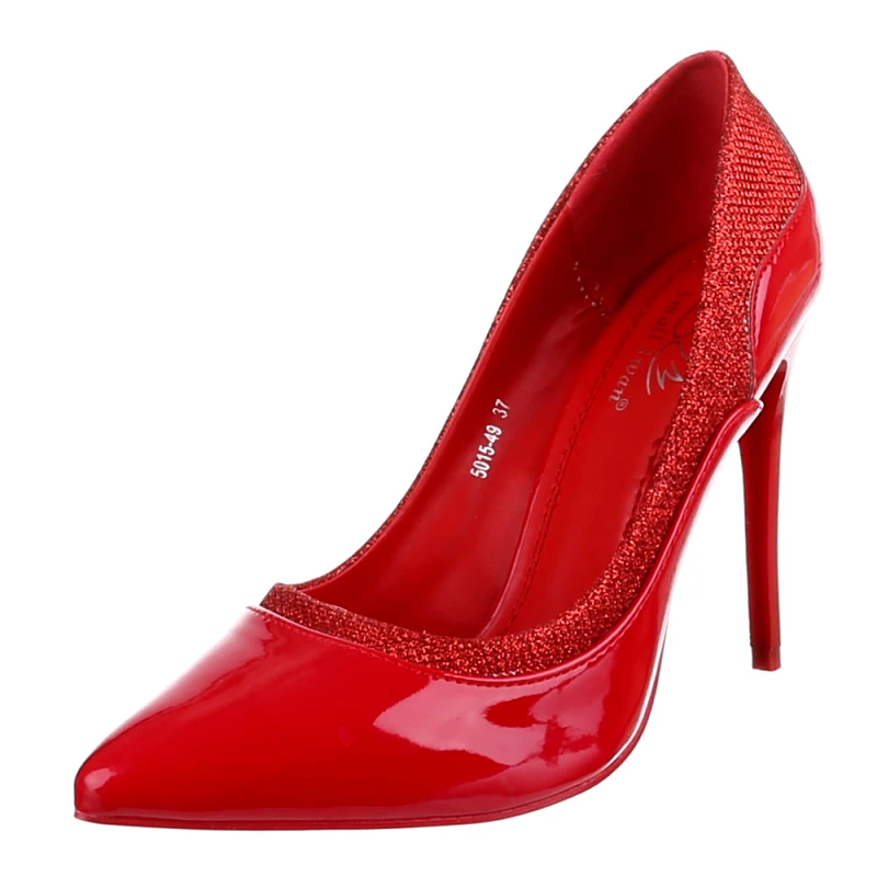 LD shoes Γυναικείες γόβες - Κόκκινες 0530-Κοκκινο