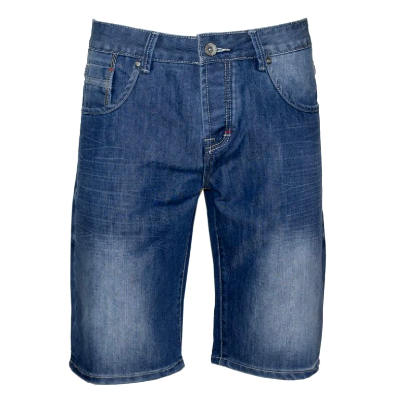VAN HIPSTER 71305-11 Τζήν ανδρική βερμούδα Denim - μπλέ-Μπλε