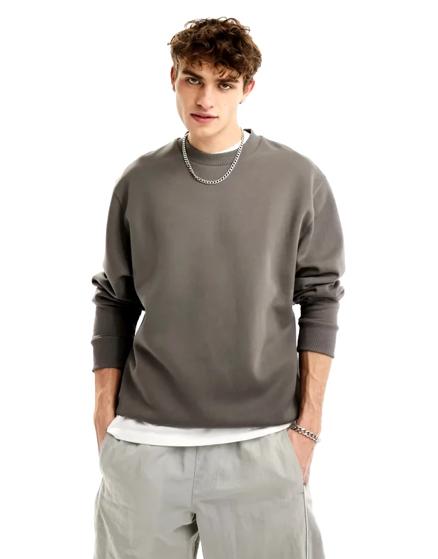 Collusion COLLUSION sweatshirt in charcoal-Grey