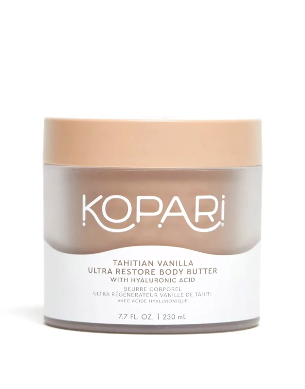 Kopari Kopari Tahitian Vanilla Ultra Restore Body Butter with Hyaluronic Acid 230ml-No colour