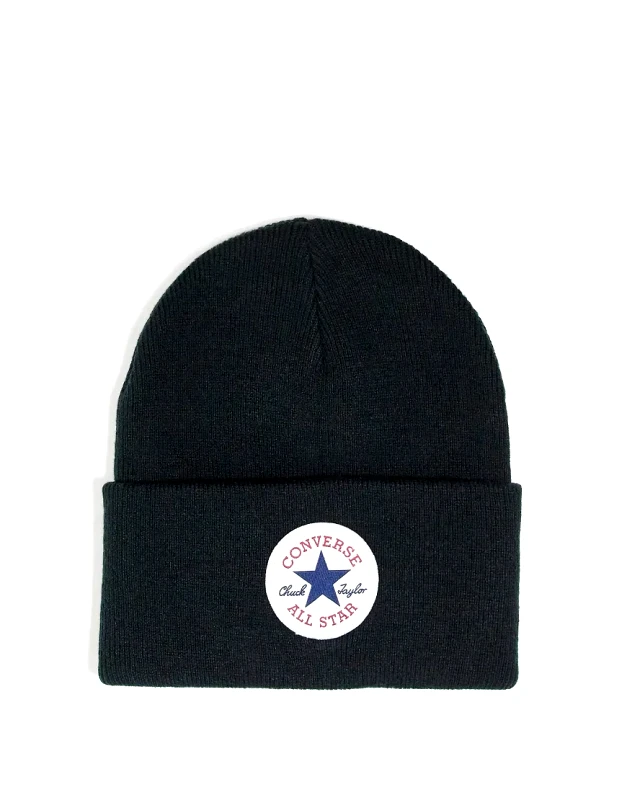 Converse Converse Patch beanie in black