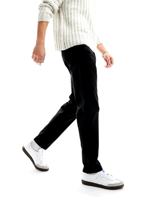 Jack & Jones Jack & Jones tapered chino in black