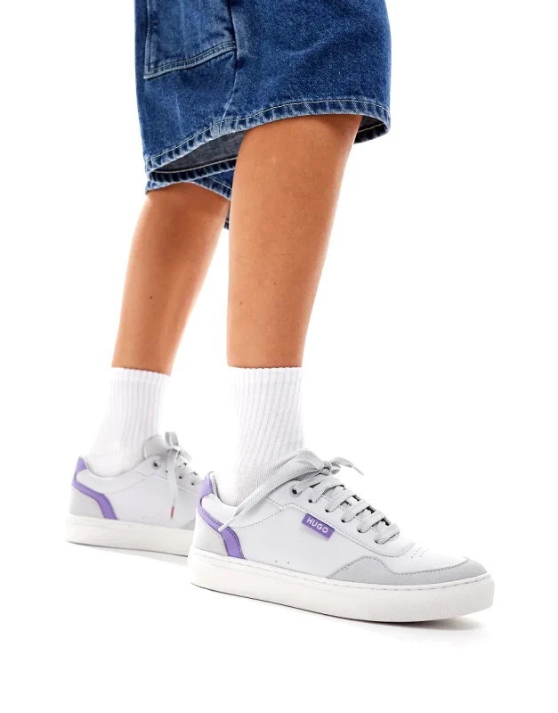 Hugo Red HUGO Red Morrie Tenn trainers in grey