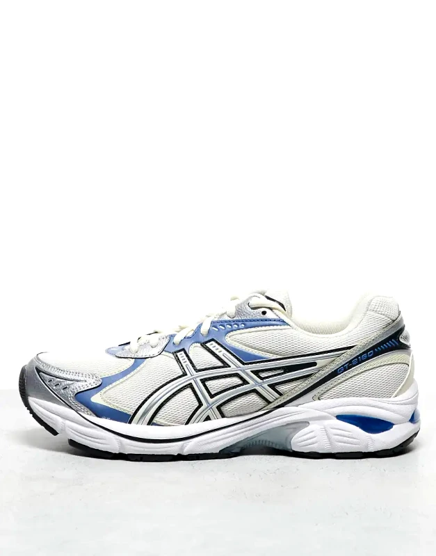Asics Asics Gt-2160 unisex trainers in white silver and blue