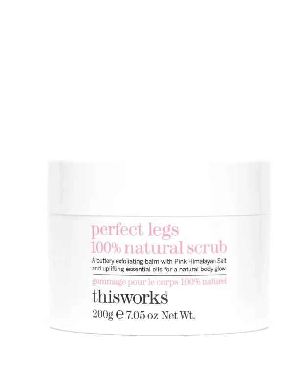this works This Works Perfect Legs 100% Natural Scrub 200g-No colour