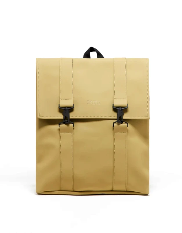 Rains Rains 13300 MSN waterproof backpack in khaki-Green