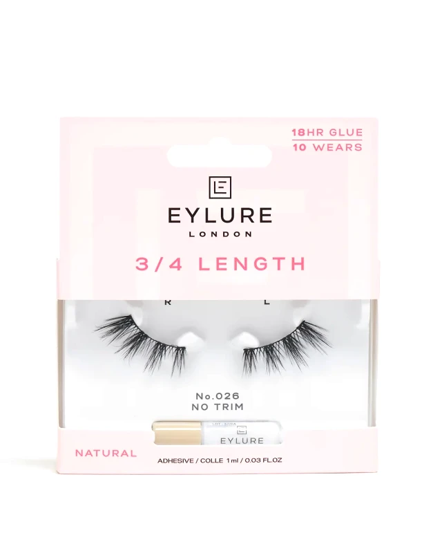 Eylure Eylure 3/4 Length False Lashes - No. 026-Black