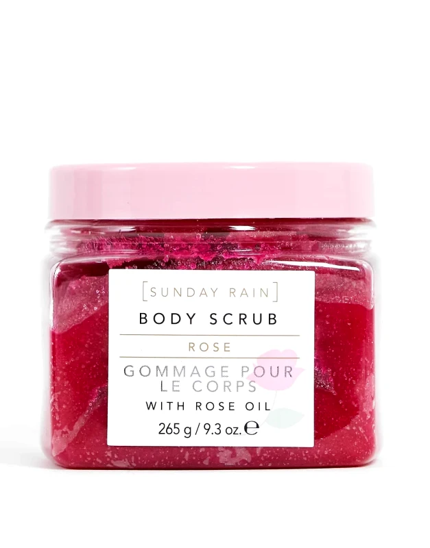 Sunday Rain Sunday Rain Rose Body Scrub 265g-No colour