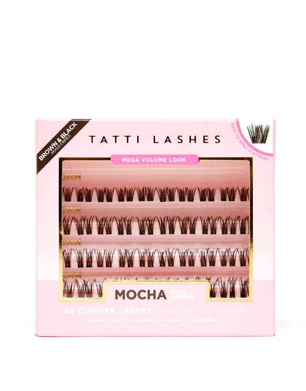 Tatti Lashes Tatti Lashes Mocha Mon Cherie Individual Lashes-Brown