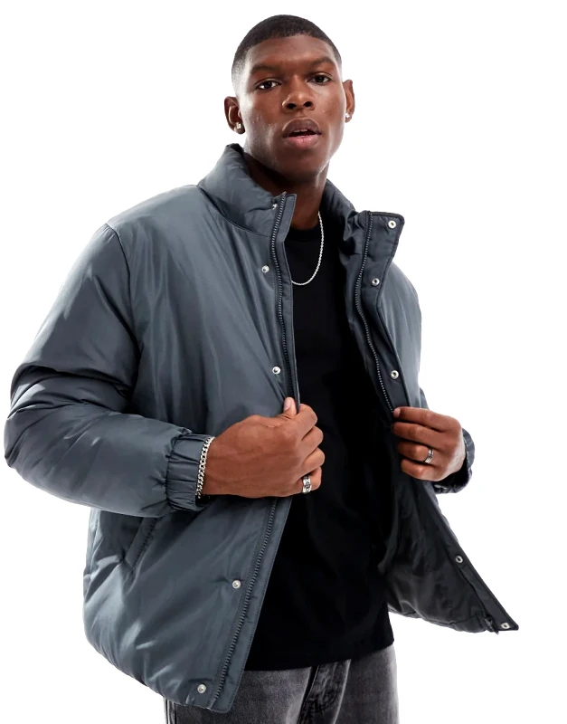 ASOS DESIGN ASOS DESIGN puffer jacket in grey