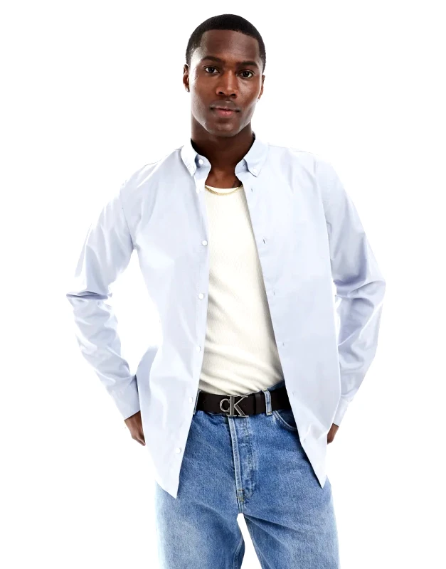 Calvin Klein Calvin Klein oxford shirt in light blue