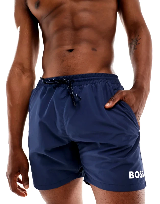 BOSS Bodywear BOSS Swimwear starfish swim shorts in navy