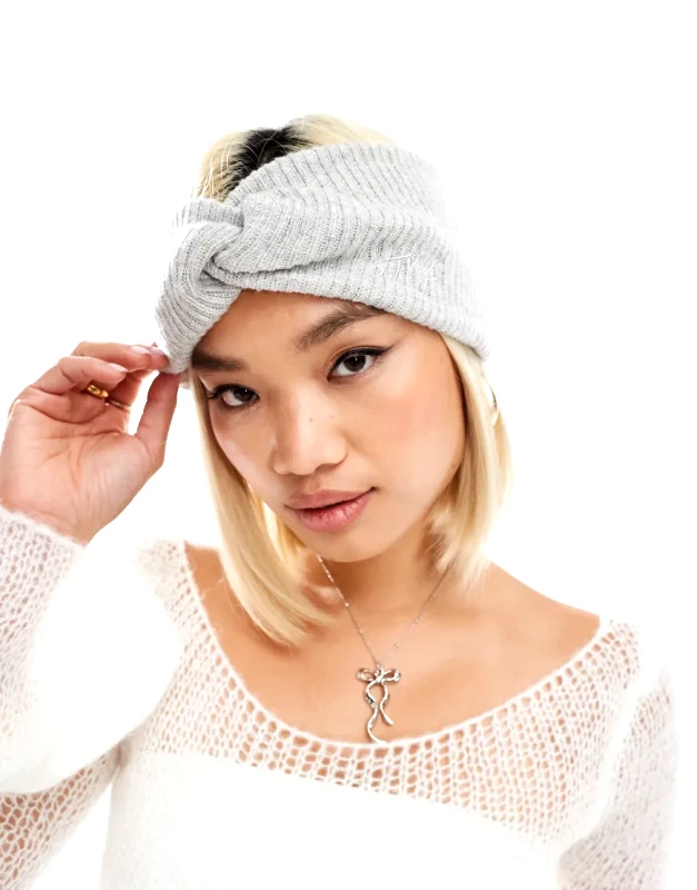 Hugo Red HUGO Red samy headwarmer in grey