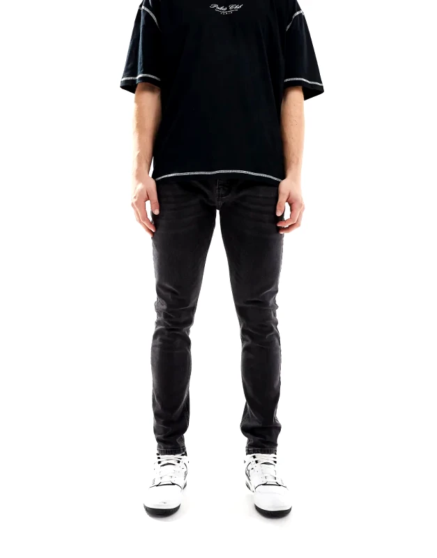 French Connection Mens French Connection skinny fit jeans in black