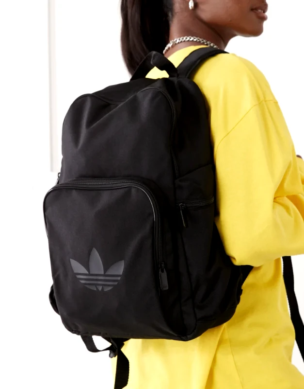 adidas Originals adidas Originals adicolor backpack in black
