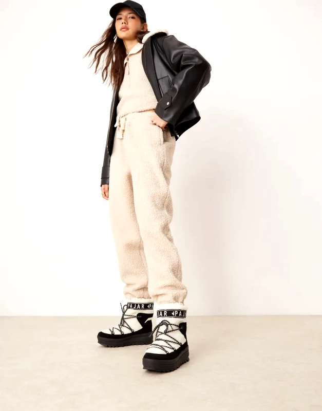 Pajar Pajar Galaxy Lama snow boot in white