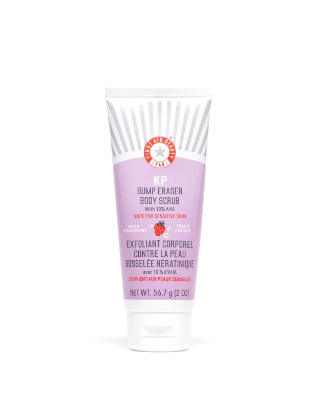 First Aid Beauty First Aid Beauty KP Bump Eraser Body Scrub 10% AHA Fresh Strawberry 56g-No colour