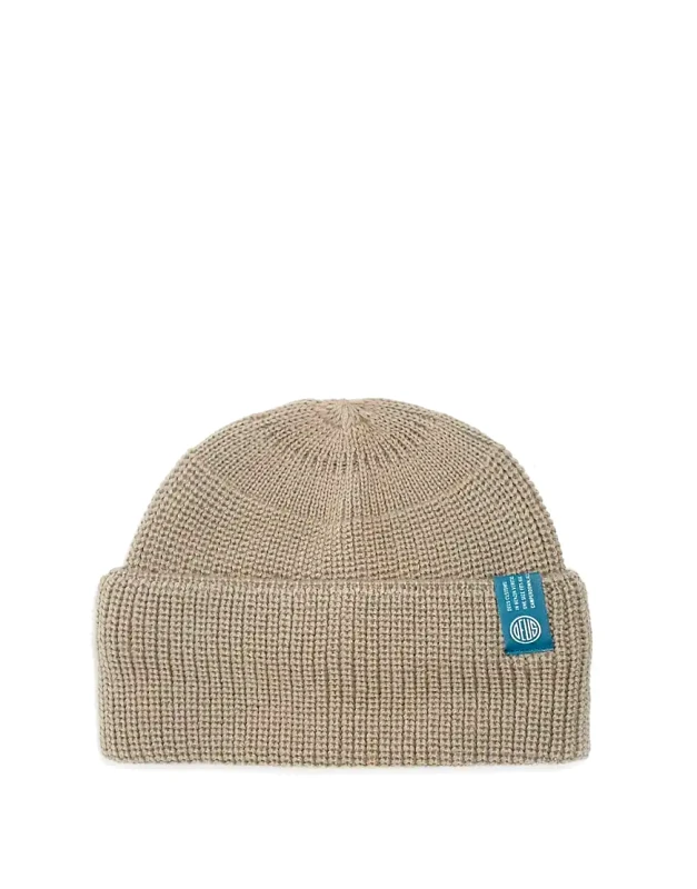 Deus Ex Machina Deus Ex Machia deck pill beanie in khaki-Green