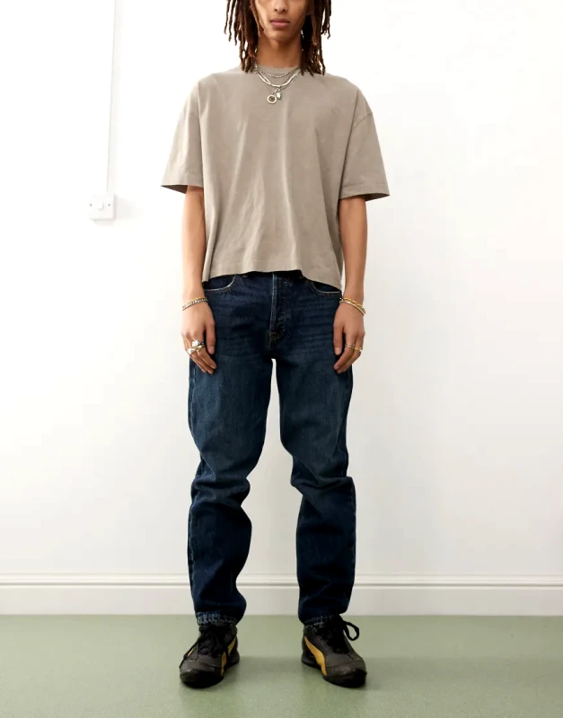 Dr Denim Dr Denim Rush regular fit jeans in canyon dark used darkwash blue