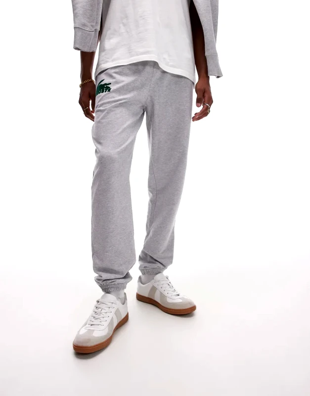 Lacoste Lacoste loungewear sweatpants in grey