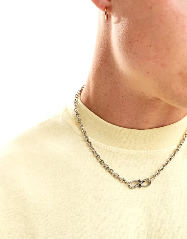 Classics 77 Classics 77 link pendant necklace in silver