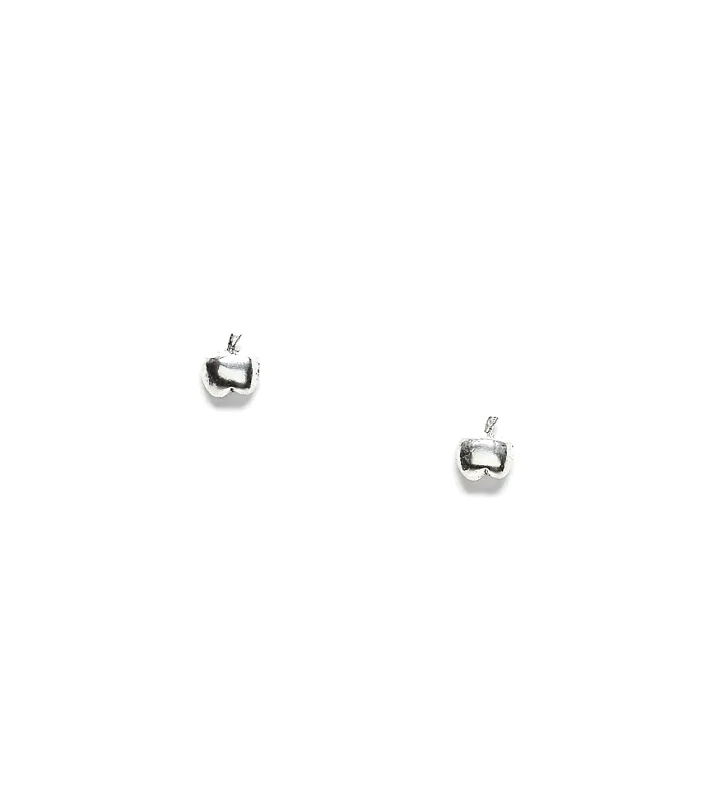 Kingsley Ryan Kingsley Ryan apple stud earrings in sterling silver