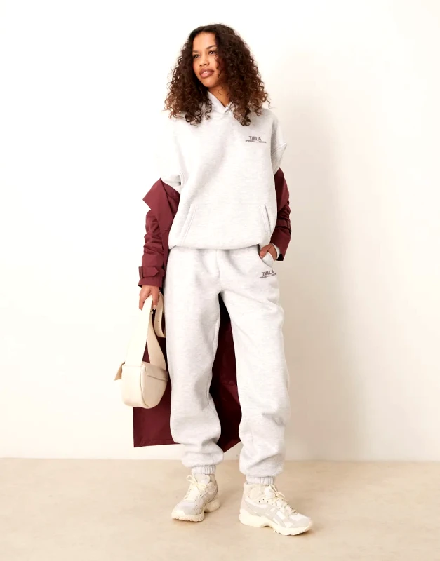 Tala Tala cuffed jogger in grey marl