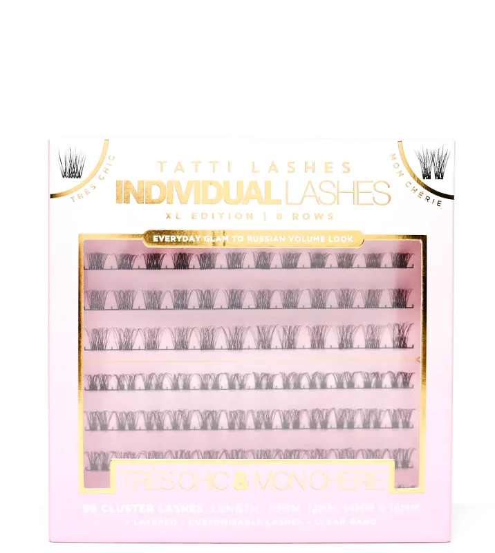 Tatti Lashes Tatti Lashes x ASOS Exclusive Individuals Vault - Tres Chic & Mon Cherie-Black