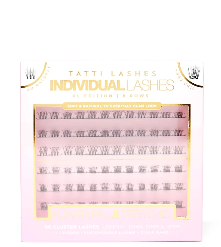 Tatti Lashes Tatti Lashes x ASOS Exclusive Individuals Vault - Tres Chic & Au Natural-Black