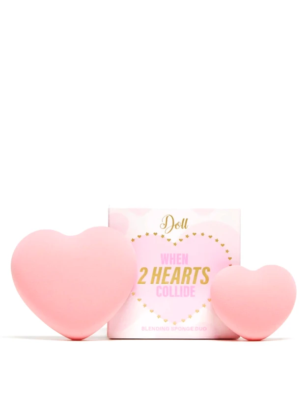 Doll Beauty Doll Beauty When Two Hearts Collide Beauty Sponges-Pink