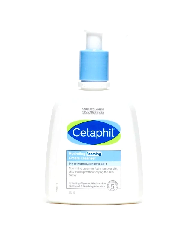 Cetaphil Cetaphil Hydrating Foaming Cream Cleanser 236ml-No colour