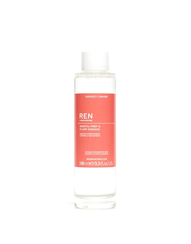 REN REN Clean Skincare Perfect Canvas Smooth Prep & Plump Essence 100ml-No colour