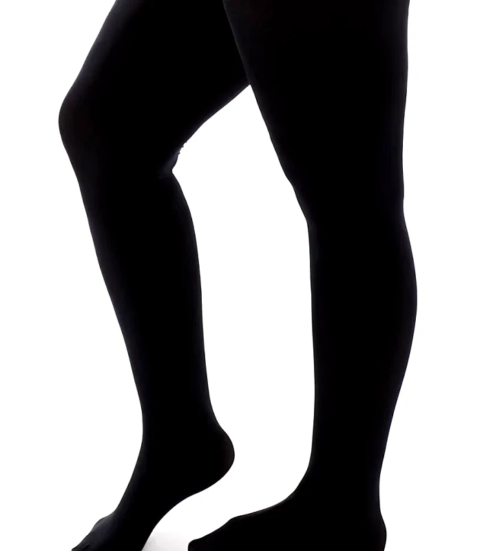 Pretty Polly Pretty Polly Curve 60 denier opaque tights in black
