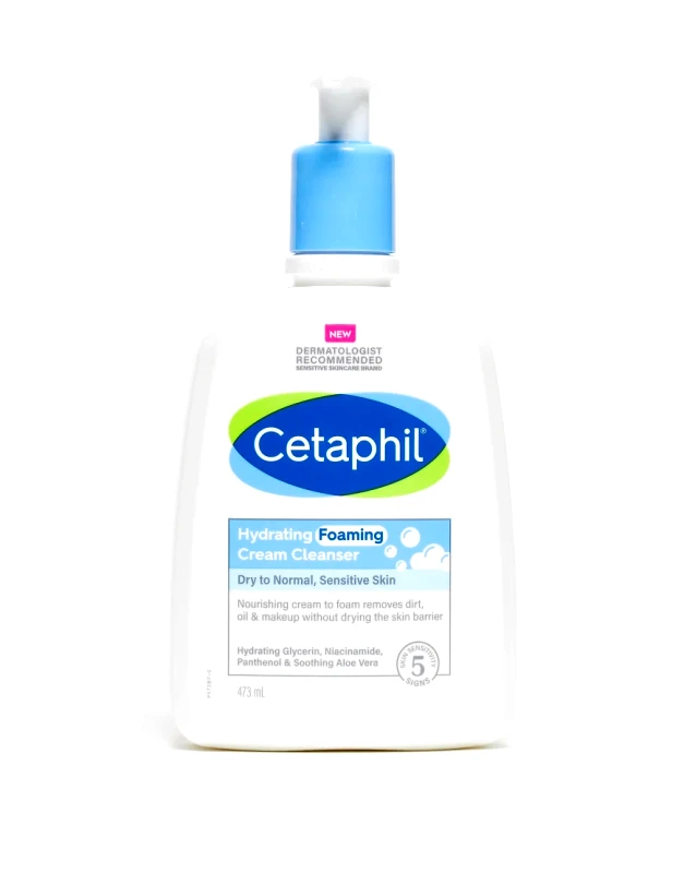 Cetaphil Cetaphil Hydrating Foaming Cream Cleanser 473ml-No colour