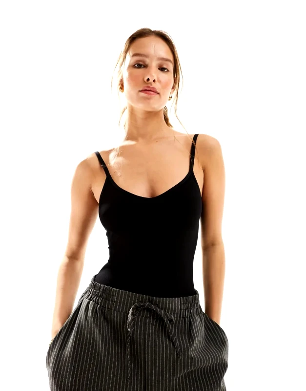 Greentreat Greentreat secret control bodysuit in black