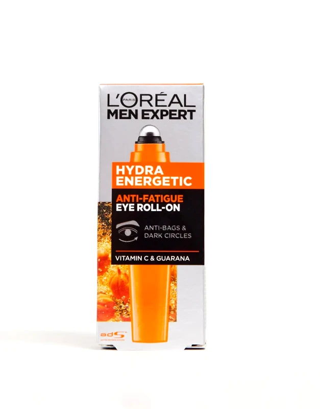 L'Oreal Men Expert L'Oreal Men Expert Hydra Energetic Anti Fatigue Eye Roll-On 10ml-No colour