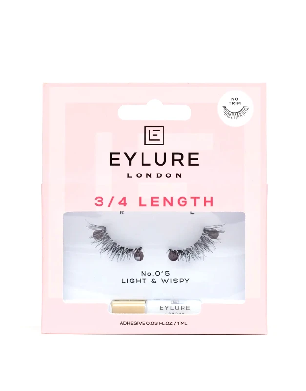 Eylure Eylure 3/4 Length False Lashes - No.015-Black