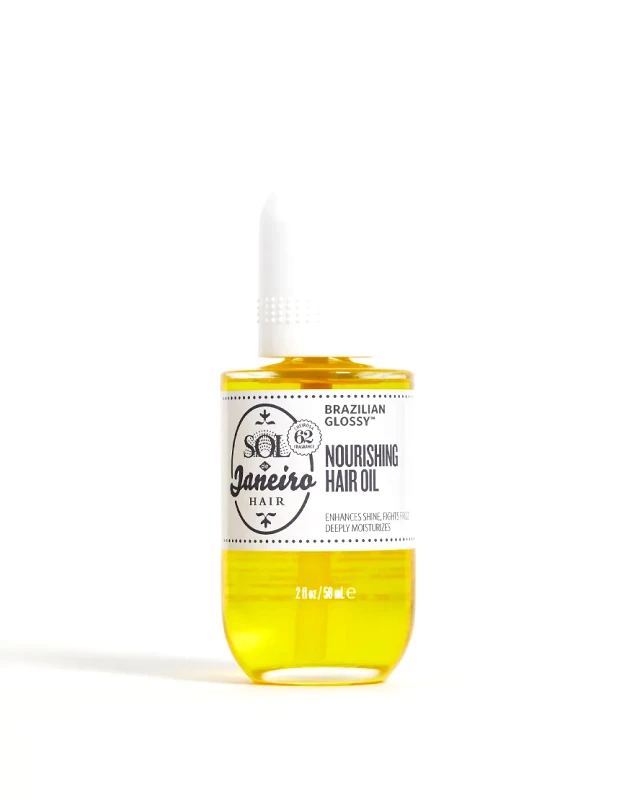 Sol de Janeiro Sol de Janeiro Brazilian Glossy Nourishing Anti-Frizz Hair Oil 60ml-No colour