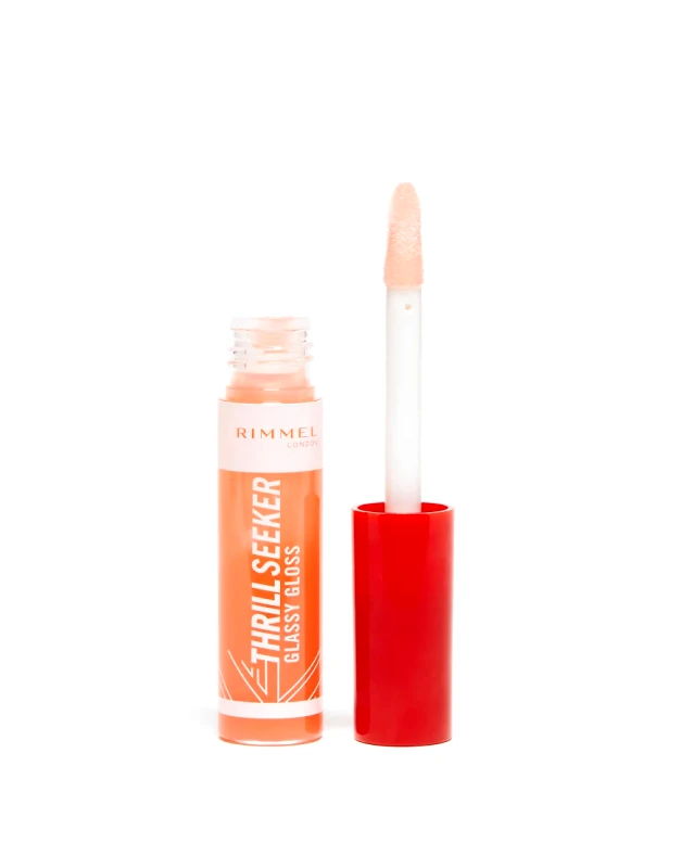 Rimmel London Rimmel London Thrill Seeker Glassy Gloss - 250 Peachy vibes-Orange