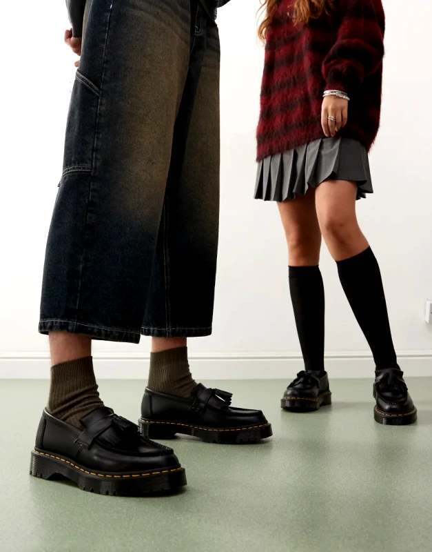 Dr Martens Dr Martens unisex Adrian bex loafers in black leather