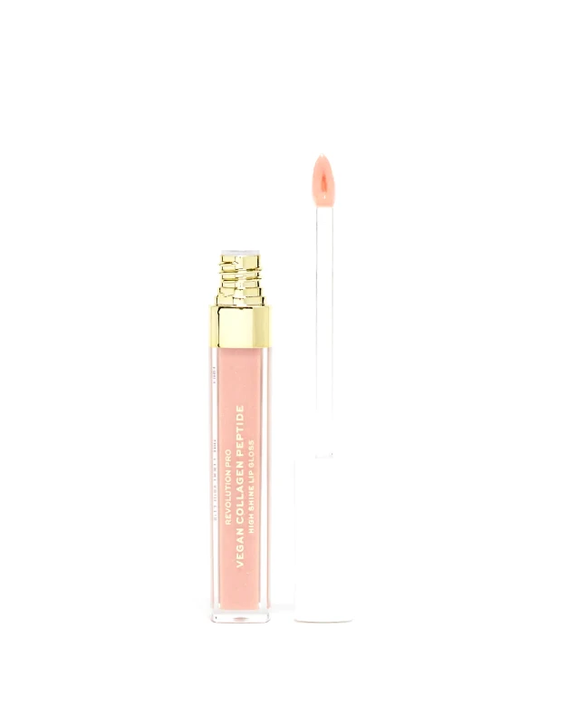 Revolution Pro Revolution Pro Collagen Peptide High Shine Lip Gloss Cashmere-Pink