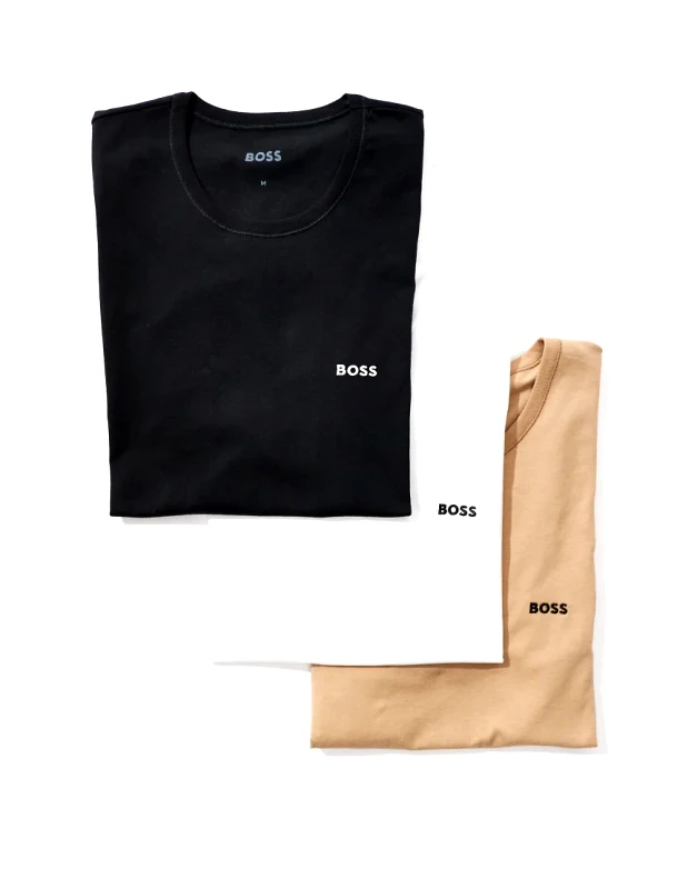 BOSS Bodywear BOSS Bodywear 3 pack t-shirt in multi