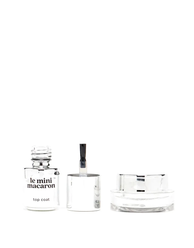 Le Mini Macaron Le Mini Macaron Le Pearl Chrome Powder Set-Silver