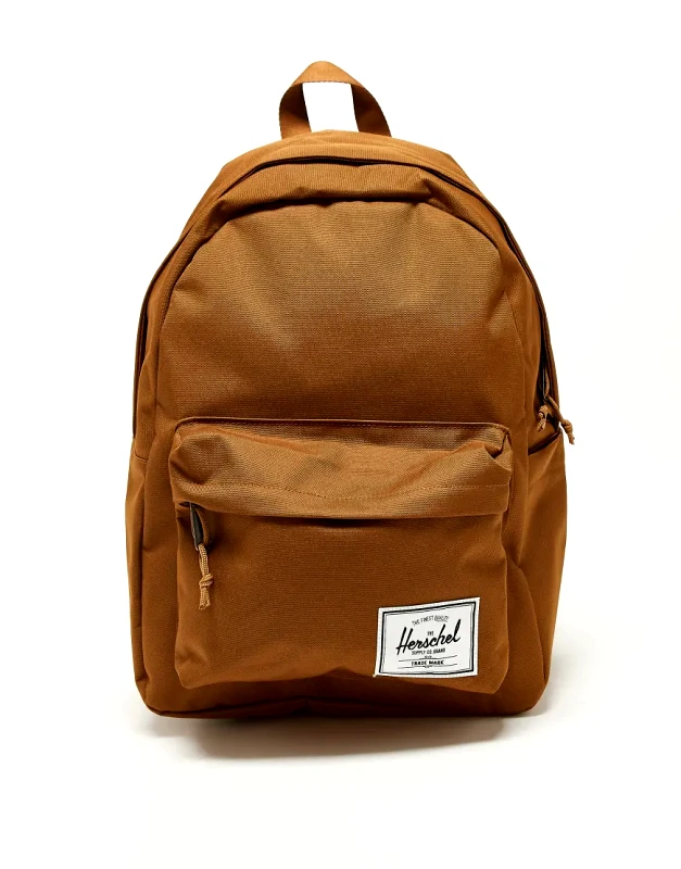 Herschel Supply Co Herschel Supply Co classic backpack with laptop sleeve in tan-Brown