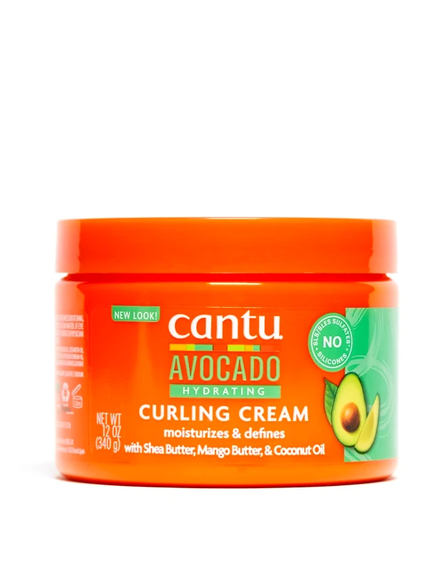 Cantu Cantu Avocado Curling Cream 12Oz / 340g-No colour