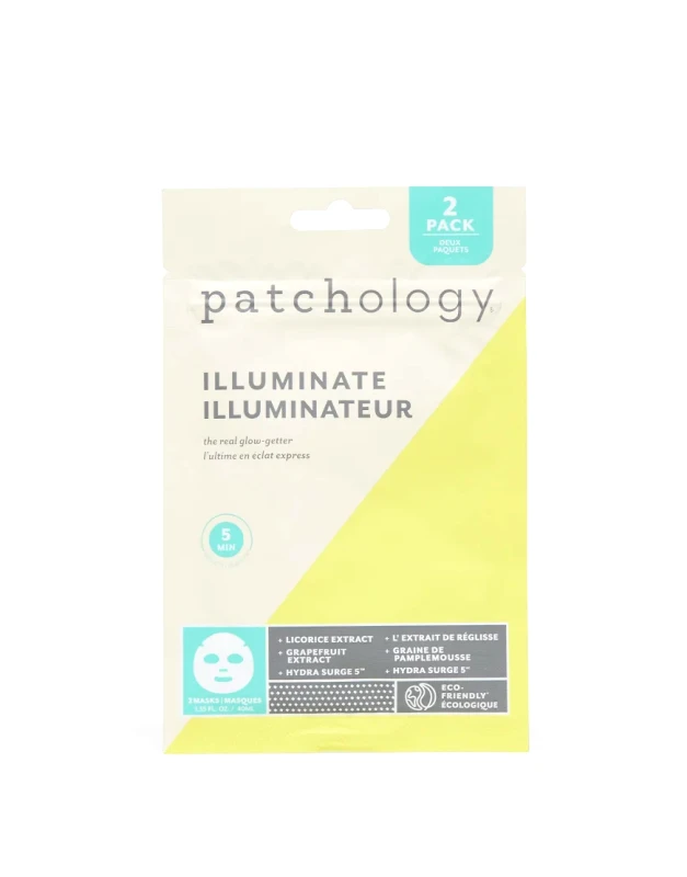 Patchology Patchology FlashMasque Illuminate 5 Minute Sheet Mask Duo-No colour