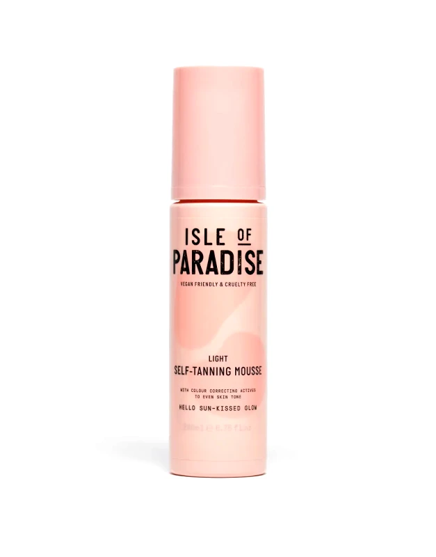 Isle of Paradise Isle of Paradise Light Self Tanning Mousse 200ml-No colour