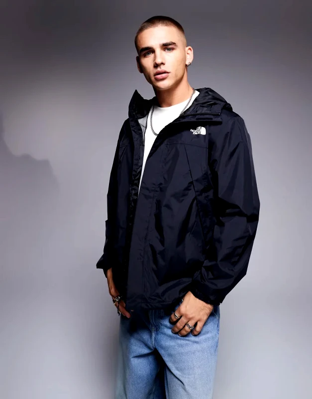 The North Face The North Face Antora hooded jacket in black