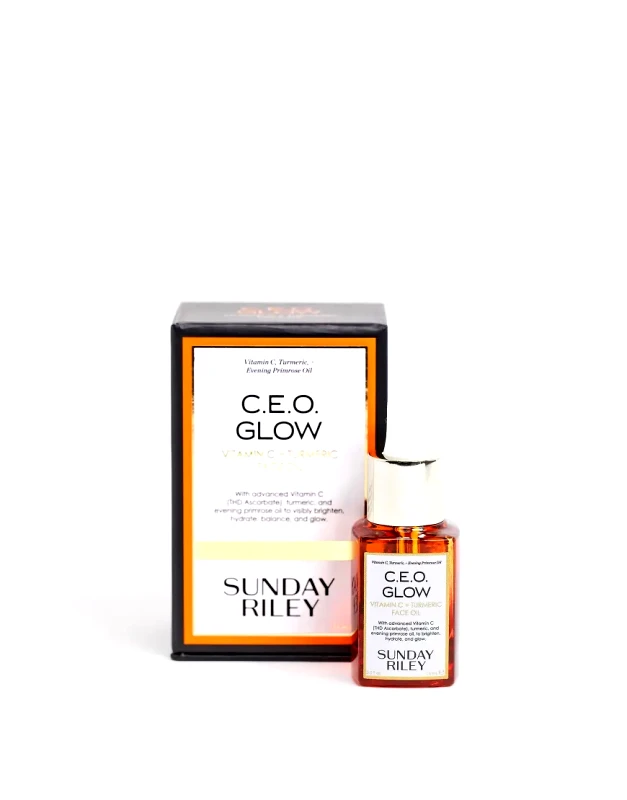 Sunday Riley Sunday Riley CEO Glow Vitamin C and Turmeric Face Oil 15ml-Clear